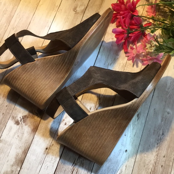 Barbara Barbieri woman’s sandals wedges size 7.5 - Picture 5 of 10